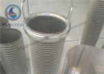 High Temperature Resistant Rotary Drum Screen Economical For Centrifuge Industry