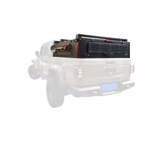 Wholesale OEM Service Accepted Black Powder Coated Truck Canopy for Jeep Gladiator Topper Camper from china suppliers