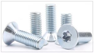 Wholesale Zinc Plated Steel Torx Countersunk Head Screws GB2673 Torx Drive Flat Head Screws from china suppliers