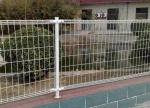 1m Height Double Circle Fence / Welded Wire Mesh Garden Fence Galvanised