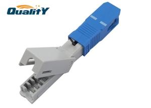 Wholesale SC UPC Fiber Optic Connector / SC UPC Fiber Optic Fast Connectors Simplex Fiber Optic Connector from china suppliers