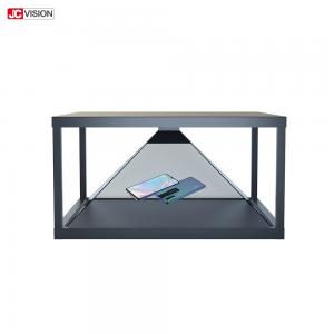 Wholesale 19 Inch Transparent LCD Screen 360 Degree 3D Hologram Glass Pyramid Showcase from china suppliers