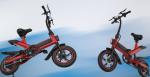 lithium Battery Folding Travel Bike High Speed 350W Brushless Motor 120KG Load