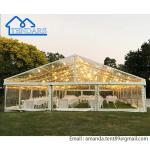 Outdoors Customized Size Clear Pvc Party Tent Marriage Wedding Events Glass Tent