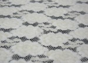 Jacquard Brushed Lace Anti-Static Fabric With 140cm Width SGS CY-LQ0041