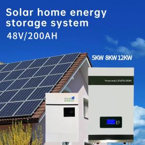 China Wall Mount Solar Energy Storage System 48v 100ah LiFePO4 Battery Pack For Home on sale