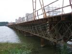 Bowstring Concrete Roller Steel Girder Railway Bridge Structure Truss H Welded