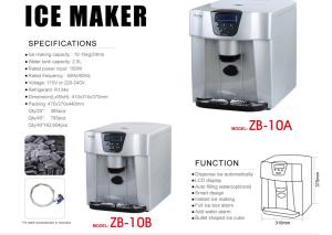 Wholesale Portable Ice Maker and Cool water Dispenser 2in1 from china suppliers