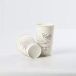 Recyclable Offset Print Customized Single Wall Coffee Milk Tea Disposable Paper