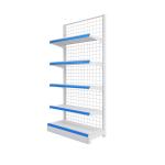 Customized Cold Rolled Steel Supermarket Display Shelving Durable