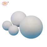 FPM/FKM White Solid Fluorine Rubber Ball for Sealing in High Temperature and