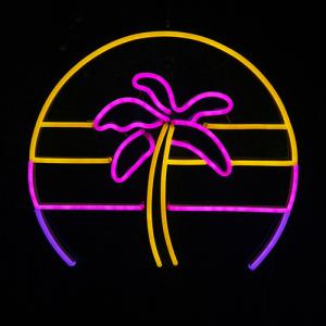 Wholesale Coconut tree neon sign china Vasten company handmade neon signs from china suppliers