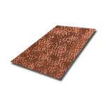 304 316 Red Antique Copper Finish Stainless Steel Sheet With Herringbone pattern