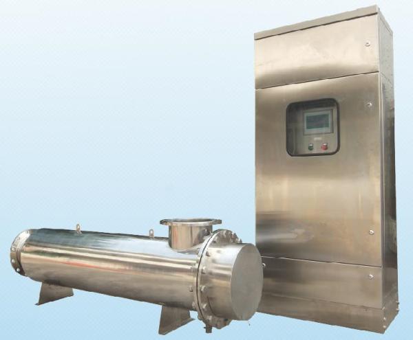 Stainless Steel Pipeline Ultraviolet Disinfection Unit 220V / 380V With CE