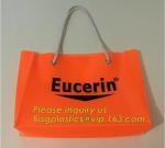 Clear Pvc Handle Bag Portable Knotted Handle PVC Ice Cooler For One Wine