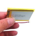UN38.3 3.7 V 2000mAh Lipo 654060 Li Polymer Battery Pack