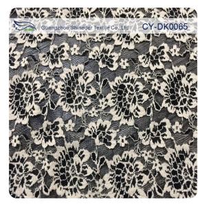 Wholesale Nylon Spandex Stretch Lace Fabric , Allover Lace For Women Garment from china suppliers