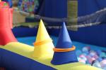 Kids Party Wet DryInflatable Bounce House Water Slide Bouncer Combo With Bigger