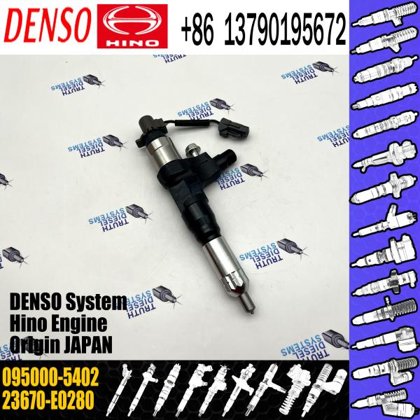 Hot selling high-quality common rail diesel fuel injectors 095000-5402 23670