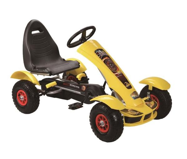 Adjustable Seat and Clutch/Brake Children's Ride-On Car Pedal Go Karts for Ages