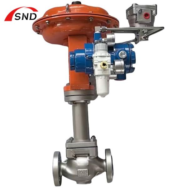 OEM Pneumatic Control Valve Flanged Stainless Steel Flow Control Valve