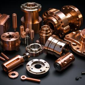 Wholesale Micro Machining CNC Copper Parts , CNC Turning Machining Parts OEM from china suppliers