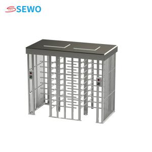 Wholesale Double Door Full Height Turnstile Semi Automatic Rotating Turnstile from china suppliers