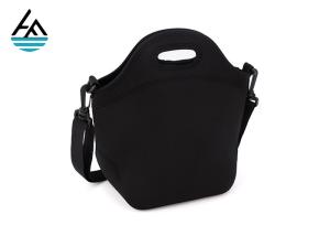 Wholesale Black 4 Mm Boys Neoprene Lunch Bag With Shoulder Strap Neoprene Cooler Bag from china suppliers