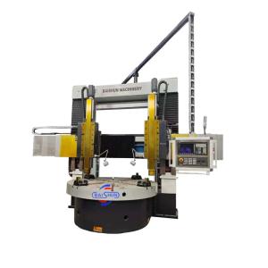 China CNC Universal Vertical Turning Lathe Double Column Vertical Lathe Machine CK5235 on sale