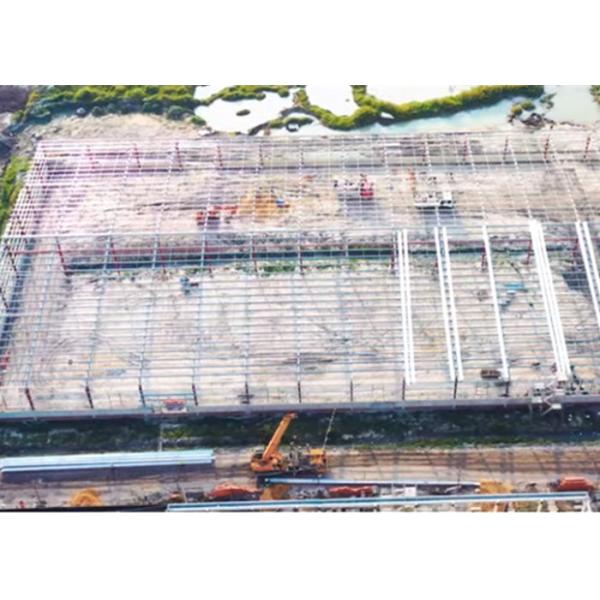 Welded H Metal Section Steel Structure Workshop Construction Factory
