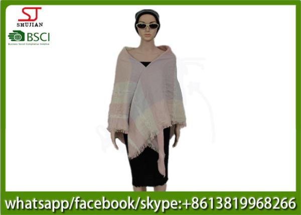 239g 140*140cm 100%Acrylic woven tassel circle poncho direct factory supply keep