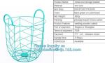 Copper Kichen Metal Wire Fruit storage Basket, Low price metal wire mesh storage