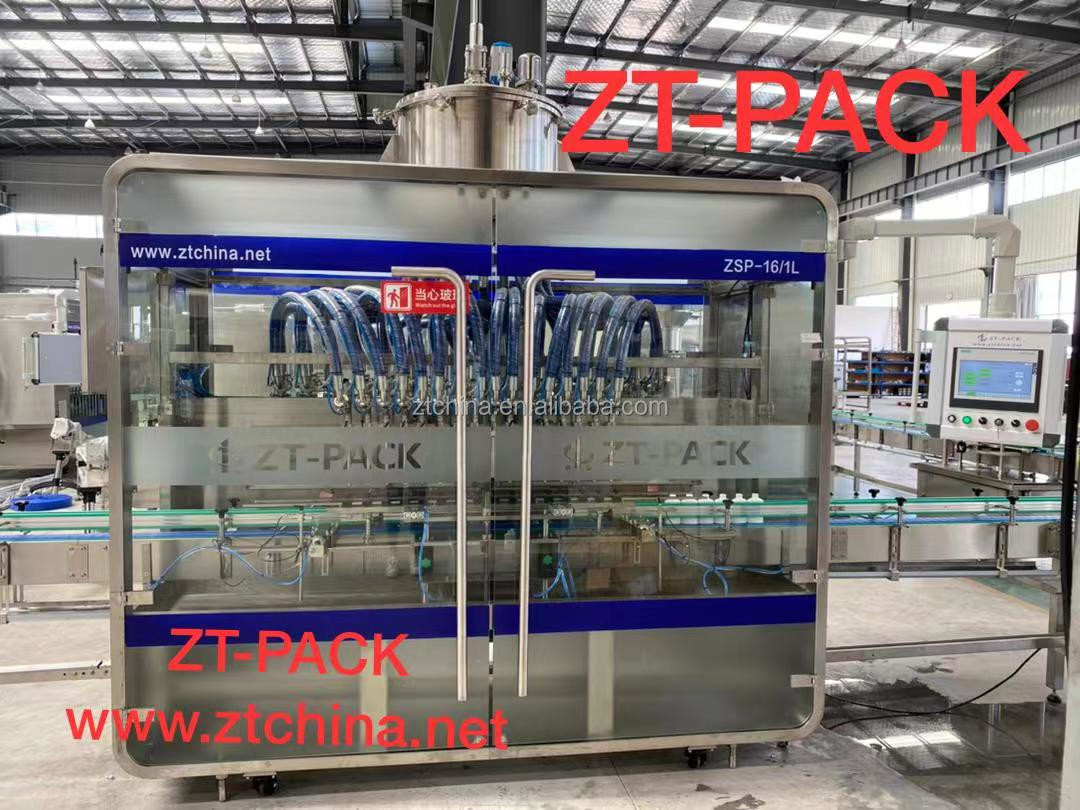 Automatic Engine Oil Packaging Filling Machine For Lubricant Motor Oil Filler Capper