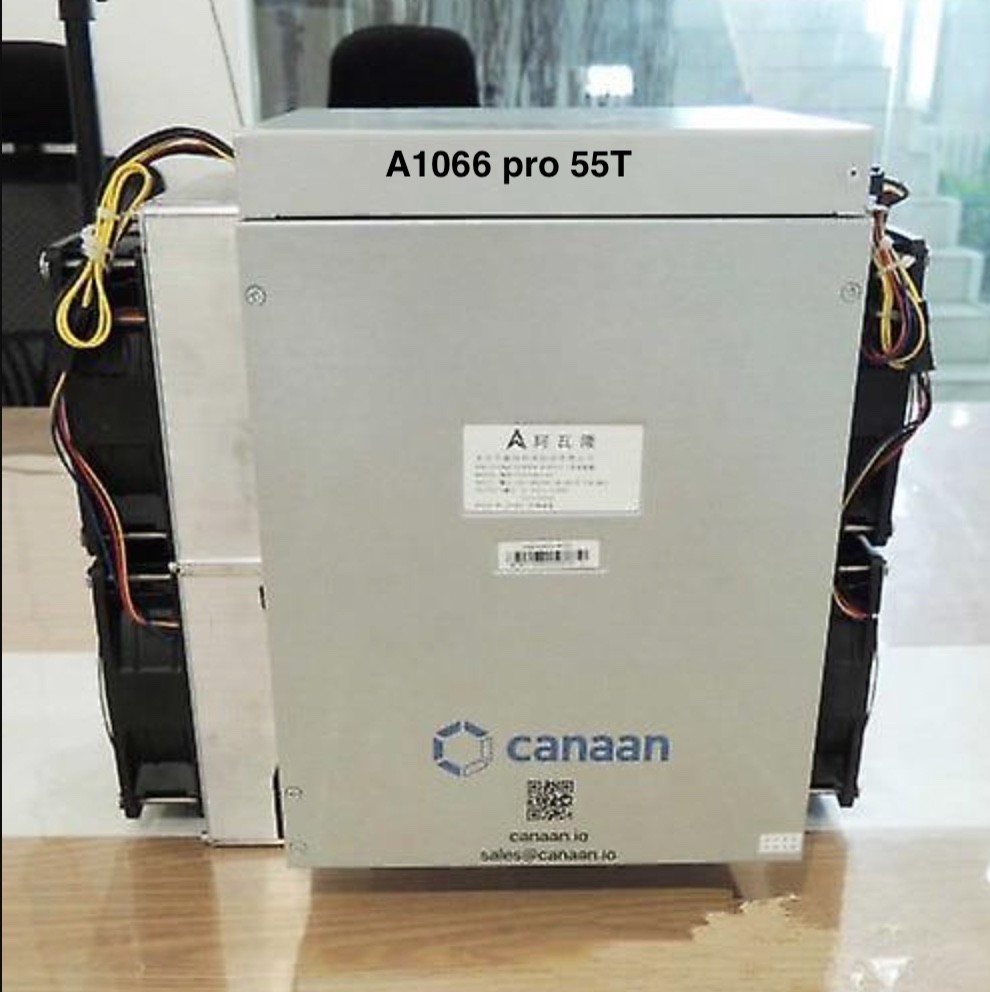 Canaan Avalon A1066 pro 55th/s asic Blockchain mining Bitcoin Miner Machine 3300w