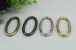 High quality hanging gunmetal nickle bag accessories zinc alloy 54MM spring o
