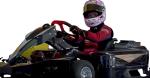 S Version 50Ah*2 Battery Powered Go Kart For Adults 90km/H Belt Drive