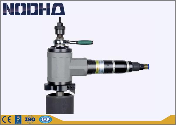 Compact Design Air Driven / Pneumatic Pipe Beveler Lower Weight 15mm Wall