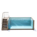 Outdoor Acrylic Swimming Pool with Easy Installation and Stainless Steel