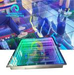 1920lm Luminous Flux Magnetic Infinity Mirror Panel LED Dance Floor for Wedding