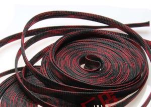 Wholesale Black Flame Proof PET Expandable Braided Sleeving Wear Resistant For Cable Industries from china suppliers