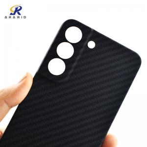 China Minimalism Textured Aramid Fiber Phone Case For Samsung S22 on sale
