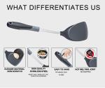 Flexible Kitchen Utensils Set for Any Color Kitchen and Design Heat Resistant