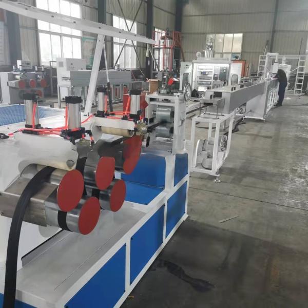 Newtech Good Performance Geostrap Geocell Geogrid Production Line for 40-100 mm