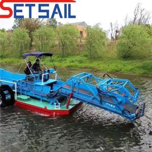 Wholesale Lifelong After-sales Service Harvester-52 for Aquatic Weed and Garbage Boat Needs from china suppliers