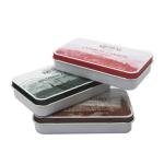 Double Sided Printed Cigar Tin Box Eco - Friendly Metal Case
