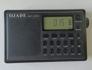 Wholesale LCD Display Rechargeable Radio Bluetooth Speaker 50mm ABS FM MW SW AM from china suppliers