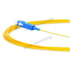 Wholesale FTTH Single Mode Fiber Optic Pigtails SC UPC APC LSZH/PVC 0.9mm for Easy Installation from china suppliers