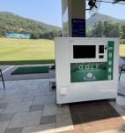 4G Wifi Network Golf Vending Machine Automatic Ball Dispenser For Golf Course Ce
