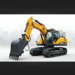 Operating Weight 21286kg XE210F Forest Logging Hydraulic Crawler Excavator