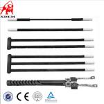 1520C Degree Silicon Carbide Heating Rod , 99% Pure Silicon Carbide Heater
